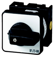 Eaton T0-1-8220/E villanykapcsoló Billenőkapcsoló 1P Fekete, Fémes