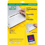 Avery Removable Labels 96 x 16,9mm (25)