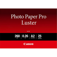 Canon LU-101 Professionelles Fotopapier Luster A2, 25 Blatt
