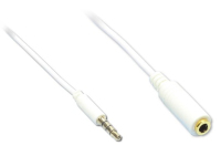 Alcasa 1m 3.5mm Audio-Kabel Weiß