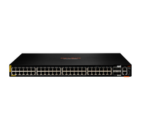 Aruba, a Hewlett Packard Enterprise company 6200M Vezérelt L3 Gigabit Ethernet (10/100/1000) Ethernet-áramellátás (PoE) támogatása