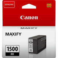 Canon Cartouche d'encre noire PGI-1500BK