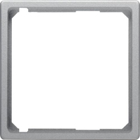 Berker 11096084 veiligheidsplaatje voor stopcontacten Aluminium