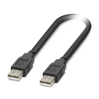 Phoenix Contact NBC-USB2.0-UAM/1.8-PVC/UAM USB-kabel 1,8 m USB A Zwart