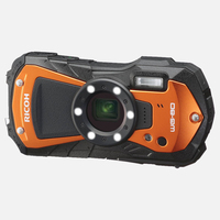 Ricoh WG-80 1/2.3" Kompakt fényképezőgép 16 MP CMOS 4608 x 3456 pixelek Fekete, Narancssárga
