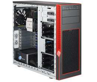 Supermicro SYS-5038AD-I server barebone Intel® X99 LGA 2011-v3 Tower Black