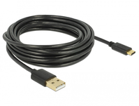 DeLOCK 83669 USB-kabel 4 m USB 2.0 USB A USB C Zwart