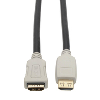 Tripp Lite P569-020-2B-MF HDMI kábel 6,09 M HDMI A-típus (Standard) Bézs, Fekete