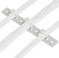 Panduit MTP6H-E10-C Kabelbinderhalterung Transparent Nylon