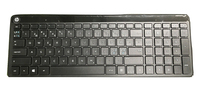 HP 850614-041 keyboard USB QWERTZ German Black
