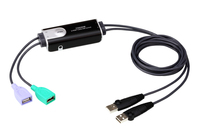 ATEN 2-Port USB Boundless Kabel KM Switch
