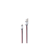 shiverpeaks BS14-50093 Lightning-kabel 0,9 m Zwart, Rood