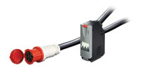 APC IT Power Distribution Module 3 Pole 5 Wire 63A IEC309 1040cm áramelosztó egység (PDU) 1 AC kimenet(ek) Fekete