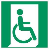 Brady ISO Safety Sign - Emergency Targhetta con segnale di sicurezza 1 pz