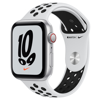 Apple Watch SE Nike OLED 44 mm 4G Zilver GPS