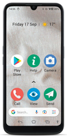 Doro 8100 15,5 cm (6.1") Single SIM Android 10 Go edition 4G USB Type-C 2 GB 32 GB 3000 mAh Grijs