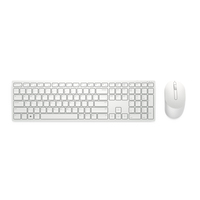 DELL KM5221W Tastatur Maus enthalten Büro RF Wireless QWERTZ Tschechisch, Slowakisch Weiß