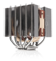 Noctua NH-D12L system chłodzenia komputerów Procesor Chłodnica powietrza Aluminium, Beżowy, Brązowy