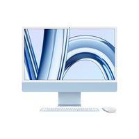 Apple iMac Apple M M3 59,7 cm (23.5") 4480 x 2520 px All-in-One PC 8 GB 512 GB SSD macOS Sonoma Wi-Fi 6E (802.11ax) Niebieski