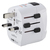 Hama World Travel Pro Light USB adaptador de enchufe eléctrico Universal Blanco