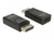 DeLOCK 66234 cambiador de género para cable DisplayPort HDMI tipo A (Estándar) Negro