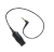 POLY 88729-01 audio kábel 3.5mm Mini-DIN (6-pin) Fekete