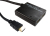 Cables Direct HD-SLT402 video splitter HDMI 2x HDMI