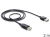 DeLOCK EASY-USB 2.0-A - USB 2.0-A, 2m cable USB USB A Negro