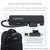 StarTech.com 4-Port USB-C Hub, 5Gbps, USB-C naar 4x USB-A, Bus Powered, Compacte Travel Mini USB Hub, Multi-Port USB 3.0 Splitter, Draagbare USB Hub, Overspanningsbeveiliging (OCP)