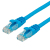 VALUE 21.99.1034 kabel sieciowy Niebieski 1 m Cat6 U/UTP (UTP)