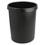 Helit H6106295 waste container Round Plastic Black