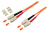 S-Conn 2m SC/SC Glasvezel kabel OM2 Oranje