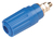 Hirschmann 930757102 vezeték csatlakozó Pole clamp Kék