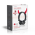 Nedis HPWD4000BK fejhallgató és headset Vezetékes Fejpánt Oktatás Fekete, Vörös