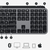 Logitech MX Keys f/ Mac klawiatura Biuro RF Wireless + Bluetooth QWERTZ Swiss Szary