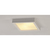 SLV PLASTRA 104 iluminación de techo Blanco E27