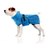 SwissPet 547779 Kleidung für Hunde & Katzen L Blau Hund Bademantel