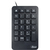 Inter-Tech KB-120 teclado numérico Universal USB Negro