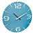 TFA-Dostmann CONTOUR Mur Quartz clock Rond Bleu, Rouge, Blanc