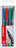 STABILO OHPen universal permanent, 4 Pack Permanent-Marker Rundspitze Schwarz, Blau, Grün, Rot
