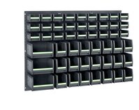 Produktbild - perfo Schlitzplattenset mit 51 bottBoxen, 3 Schlitzplatten vertikal