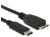 DELOCK USB3.1 Kabel C -> micro B St/Bu 0.50m schwarz