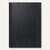 officio Buchkalender DIN A5, 1 Tag / 1 Seite (Sa+So=1 Seite), 320 Seiten, schwarz