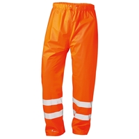 LINUS Warnschutz - PU - Bundhose NORWAY WS Orange EN 471/1, EN 343/3, Gr.S