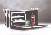 Unterbau-Werkzeugkasten, BxHxT: 1200x630x550mm, 4-Punkt-Verriegelung mit Sicherheits-Drehriegel