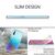 NALIA 360 Degree Case compatible with Huawei P30, Slim Full Cover Silicone Bumper with ultra thin Front Screen Protector & Back Hard-Case, Clear Complete Mobile Phone Body Cover...