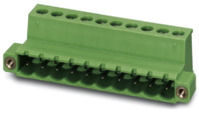 Stiftleiste, 15-polig, RM 5.08 mm, gerade, grün, 1825637