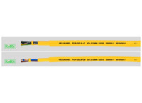 PVC Steuerleitung PUR-GELB 2 x 1,0 mm², AWG 18, gelb