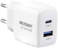 USB töltő max. 2,08 A 25 W USB és USB-C aljzat, VOLTCRAFT VC-13082880