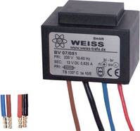 Weiss Elektrotechnik 07/052 Kompakt tápegység transzformátor 1 x 230 V 1 x 24 V/DC 7.50 W 312 mA